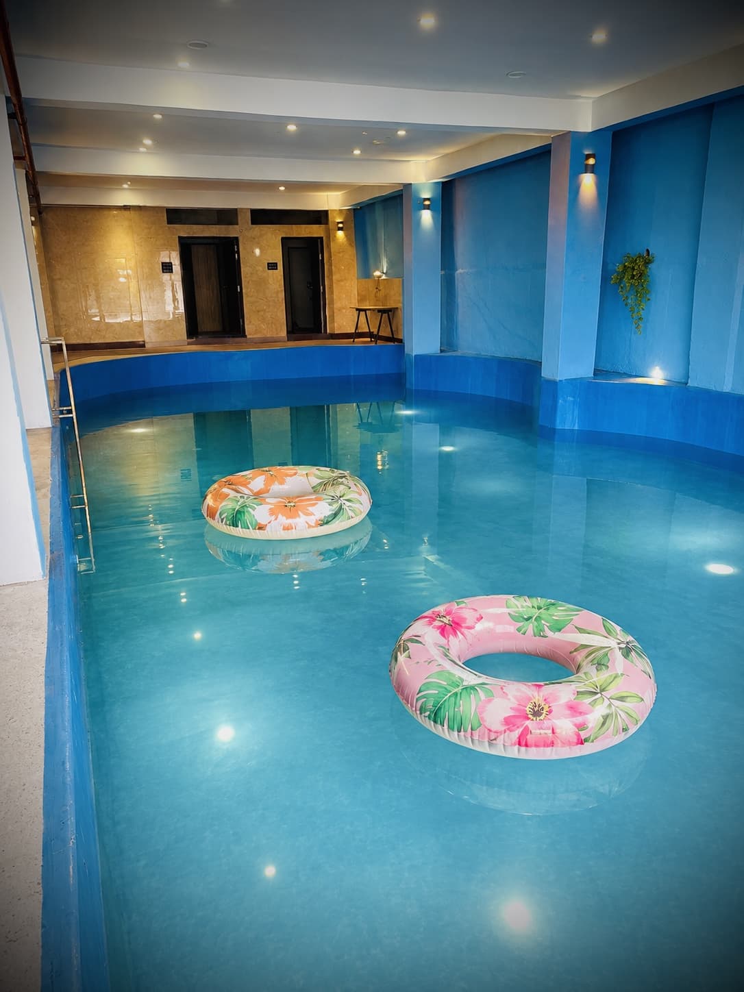 Indoor pool at Zen Resort